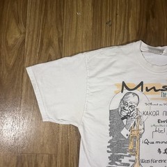 Vintage Louis Armstrong Music Universal Language Shirt Mens Large Double Sided
