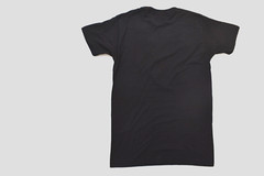Superman Mens Black On Black Classic Logo Tee Shirt New S-2XL