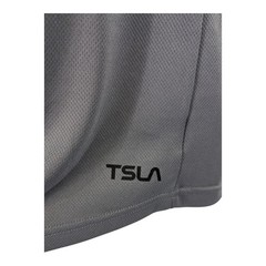 TSLA Tank Top Mens 2XL XXL Gray Sleeveless Workout Shirt Electric Vehicle Cars