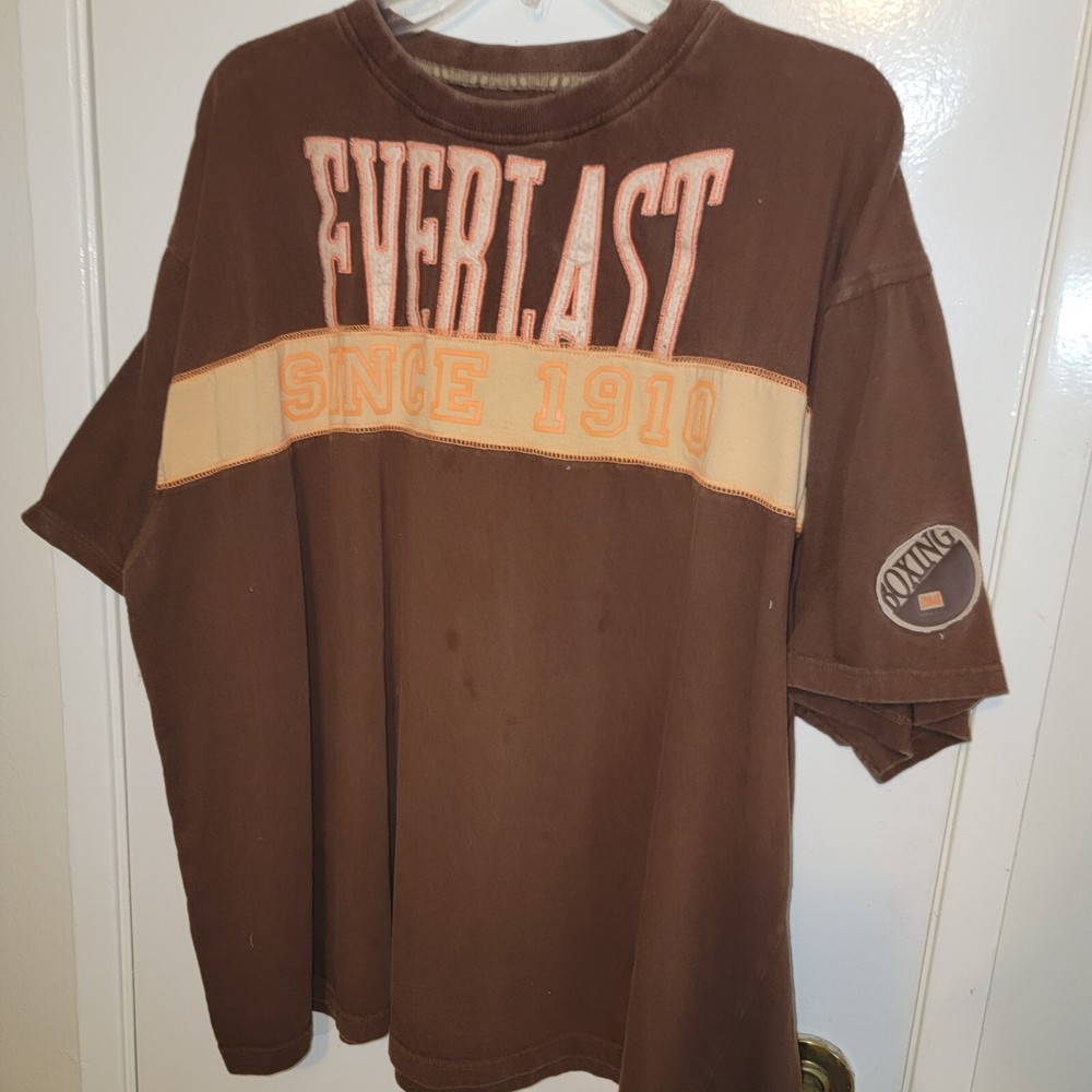 Vintage embroidered Everlast Boxing t shirt 2X