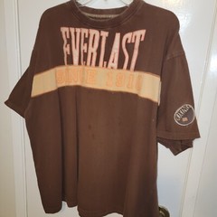 Vintage embroidered Everlast Boxing t shirt 2X