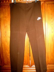 VTG 80’s NIKE Sportswear White Tag 2 Pc Brown Warmup Set Swoosh Sz M ~REDUCED!!