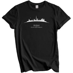 Dubai UAE Cityscape Downtown Skyline T-Shirt