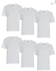 New Wrangler Five Star Premium Men’s Cotton Stretch Crew Neck T-Shirts 6-Pack