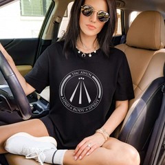 Awen Symbol Graphic with Mind Body Spirit Text T-Shirt | Celtic Unisex Tee
