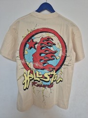 Hellstar Records Heaven On Earth T-Shirt Cream Men’s Size M Capsule 9 Streetwear