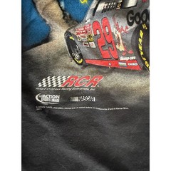 Vintage Kevin Harvick Taz NASCAR Racing Shirt Looney Tunes