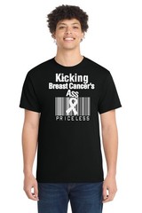 Kicking Breast Cancer’s Ass — Priceless Breast Cancer Awareness Shirt Tee Hoodie