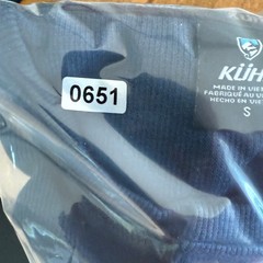 Kuhl Men’s Teal Thermal Henley Long Sleeve Size S