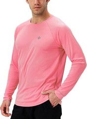 Men’s Rash Guard Swim Shirt UPF 50+ Long Sleeve Quick Dry Lightweight
