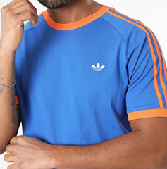 NEW MENS ADIDAS ORIGINALS CALIFORNIA 3 STRIPES TREFOIL SHIRT ~ LARGE JD007 RARE!