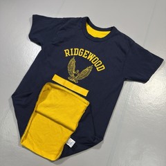 Vintage 1970s Champion Reversible T-Shirt Double Face Medium RidgeWood Eagles