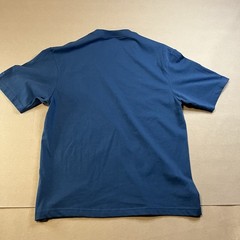 Jordan Blue Men’s Short Sleeve Embroidered Sneaker Patch Jumpman Logo T-Shirt M