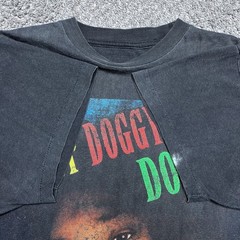 Vintage 1990s Snoop Dogg Tupac 2 Of Amerikaz Most Wanted Rap Tee T-Shirt Sz L
