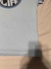 Reel Life Men’s Large T-Shirt Powder Blue Lightweight Graphic Fishing Tee