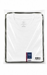 Mens George Solid Crew Neck Short Sleeve T-Shirt 3-Pack Black White Green Size S