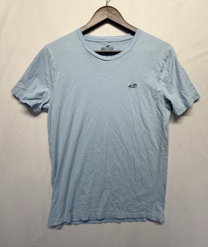 Hollister Must-Have Collection T-shirt Mens Medium Blue Short Sleeve Cotton Tee