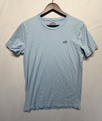 Hollister Must-Have Collection T-shirt Mens Medium Blue Short Sleeve Cotton Tee