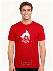 UNISEX MEN WOMENS TEE TSHIRT ASTRO BOY CLASSIC RETRO CARTOON FACE 80’S FAVORITE