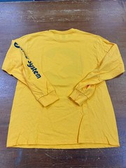 Chessie System Long Sleeve T-Shirt Gold/Navy Blue Logo