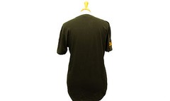 TOUGH MUDDER MENS ARMY CHALLENGE CAMOUFLAGE GRAPHIC TOP BLACK T SHIRT LARGE T23