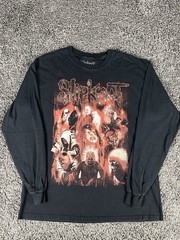 Slipknot 2019 Tour Band Long Sleeve T Shirt Nero Forte Resist The Chains Mens LG