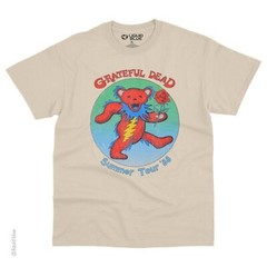 GRATEFUL DEAD-ROSE BEAR-SUMMER TOUR 88-T SHIRT-S,M,L,XL,XXL Garcia, Lesh.Wier