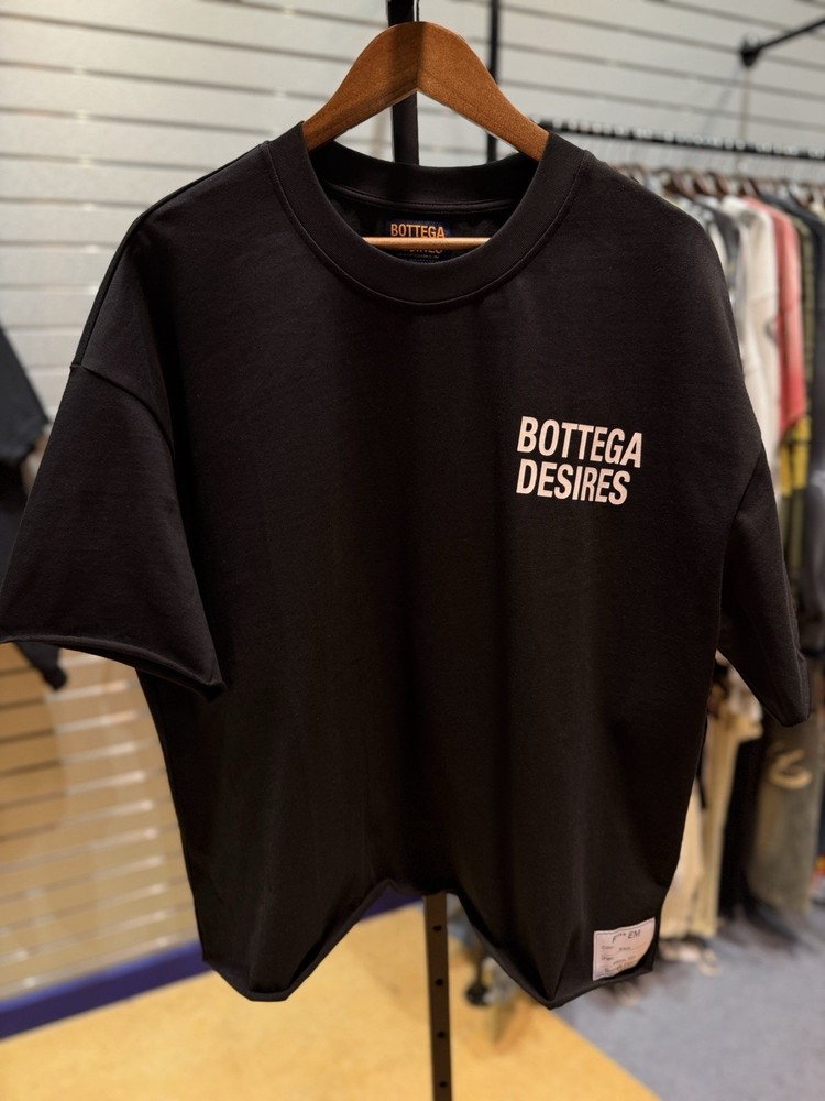 BRAND NEW – Bottega Desires Tee T-Shirt F**k Joke (XXXL) Black White