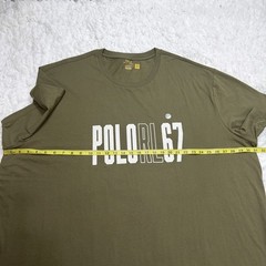 Polo Ralph Lauren Mens T-Shirt Size 4XB Big Tall Olive Green Graphic RL67 New!!