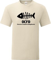 Fishing OCFD Fishing Disorder Humour Novelty T Shirt Various Colours And Sizes