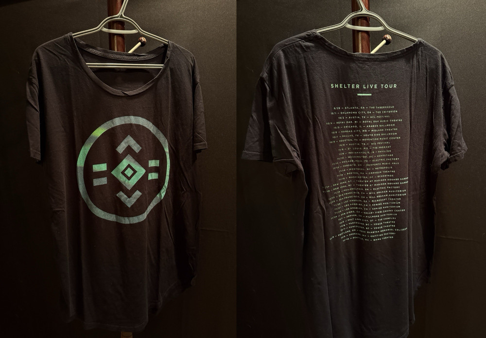 2 Sides Porter Robinson & Madeon “Shelter” 2016 Tour Black T Shirt S-5XL TU235