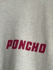 Poncho T-shirt Men’s Large Beige Short Sleeve Stretch Outdoors Fish