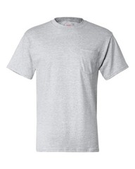 Hanes 5190 Men’s Beefy-T T-Shirt Sizes S-3XL with Pocket