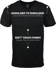 Men’S V-Neck T-Shirts, Multipack, Style G1103