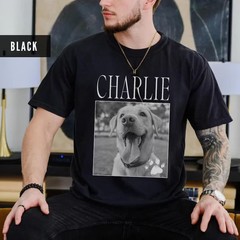Custom Pet Photo Personalized Pet Lover Comfort Tee Gift Shirt