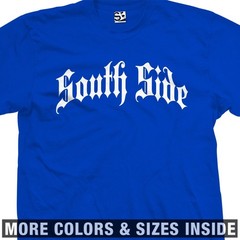 South Side Thug T-Shirt | Old English Streetwear SouthSide Dad Mens Tee Shirt