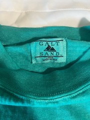 Vintage 90s Galt Sand Wildlife Shirt Size L Panda Leopard Dolphin