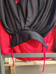 🔥Rare🔥 snap-on tools Costume Adult Full Length Hero Cape Black / Red – T6#1