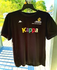 Kappa General Admission Kappa Fest Tee Mesh Graphic Color RARE XL Authentic Ten