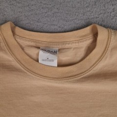 United States Marines T-Shirt Mens Medium Brown Tan Dept. Of The Navy Freedom
