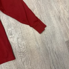 Polo Ralph Lauren BIG Spellout T Shirt XL Red Black Classic Long Sleeve SEE
