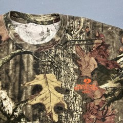 Vintage Mossy Oak Breakup Infinity Camo T Shirt Mens L Outdoor Hunting Tee 90s
