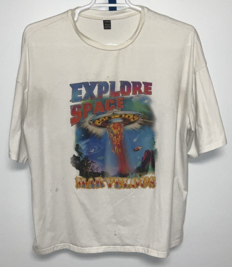 Explore Space Short Sleeve T-Shirt Men’s Extra Large