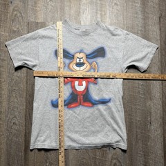 Vintage 2000s Underdog Cartoon Dog Animation TV Promo Shirt Medium