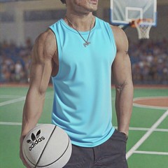 Gym Tank Top Men’s Sleeveless Quick Dry Bodybuilding Basketball Fitness Vest