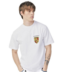 MARKET T Shirt NEW Ultimate Badge Porsche Style Tee White Medium Chinatown