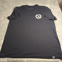 Represent Clo Signature Crew T Shirt Men XXL Black Spell Out Cotton Poly Blend