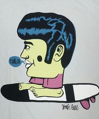 Stevie Gee Art T Shirt Mens L Thalia Street Surf Shop Laguna Beach Private Label