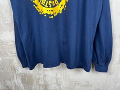 Ned’s Atomic Dustbin Rock Band Vintage Long Sleeve T-shirt Size XL Navy Blue