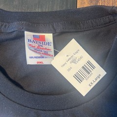 Bayside U.S. Navy Veteran I Served Eagle Graphic T-Shirt